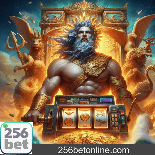 Imagem promocional do aplicativo mobile da 256BET